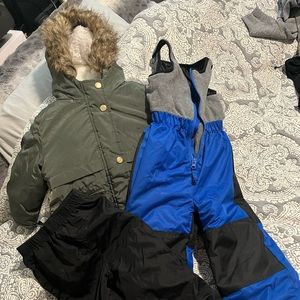 Toddler boy snow gear
